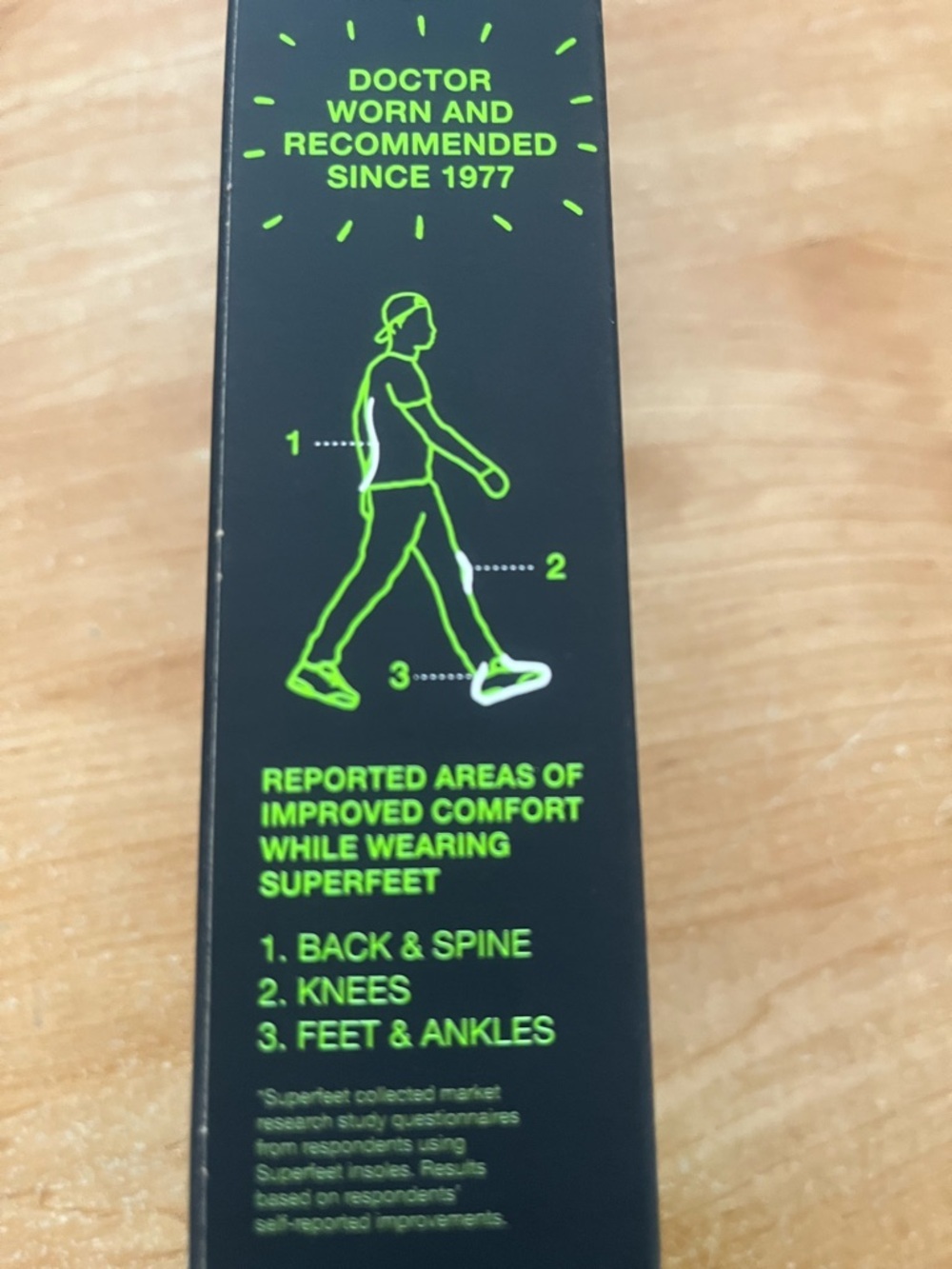 Superfeet All Purpose High Arch Insoles - Green - Picture 5 of 5